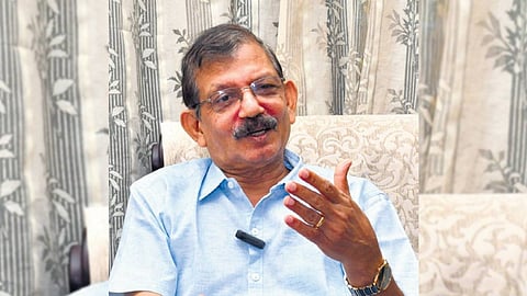 Joseph Malcolm Oliver at his residence in Kochi.