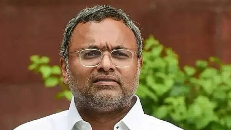 Congress MP Karti Chidambaram.