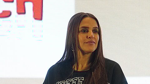 Bollywood star Neha Dhupia in Bengaluru for Max Kids Festival