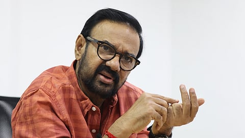 Malayalam actor Maniyanpilla Raju.