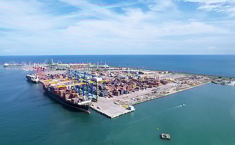 A view of VOC port. 