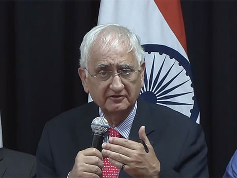 "Distressing that people at home are calculating political allegiances" : Congress leader Salman Khurshid