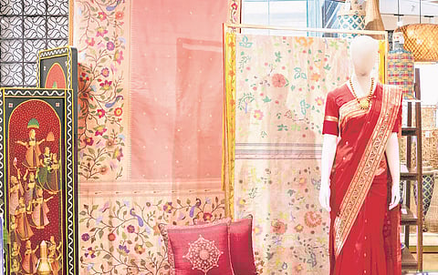 'Revival Stories' at Swadesh reimagines Paithani like never before