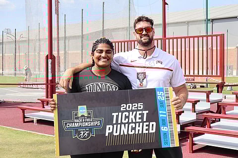 Krishna Jayasankar from Chennai becomes first Indian thrower to qualify to the NCAA's outdoor athletics championships, set to happen on June 14 in Eugene, Oregon