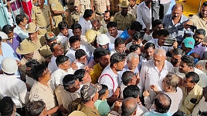 After the incident, labourers stopped work and held a dharna in front of the company office, alleging that proper precautionary measures had not been taken.