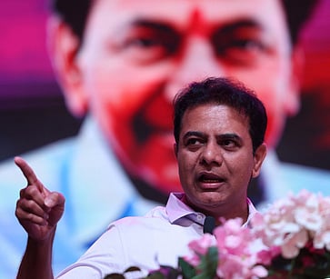 BRS Working President KT Rama Rao. 