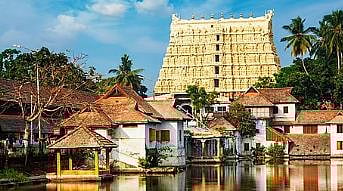 Sree Padmanabahaswamy Temple in Thiruvananthapuram.