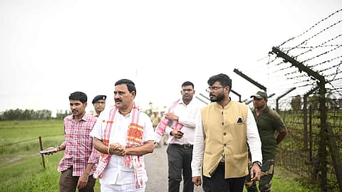 Union Minister of State for Steel and Heavy Industries, Bhupathiraju Srinivasa Varma assessing progress of projects.