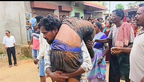 The four workers were primary bread winners for their families. The villagers have requested the government to provide necessary financial assistance to the affected families.