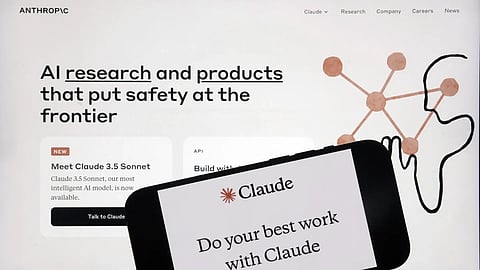 Claude chatbot owned by Anthropic