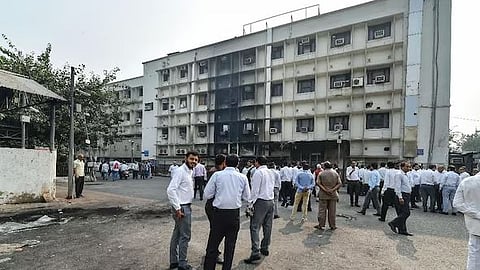 Tis Hazari Court complex