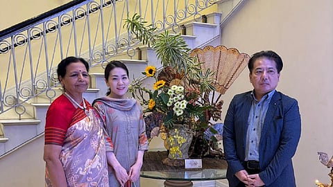 Hyderabad embraces Ikebana art