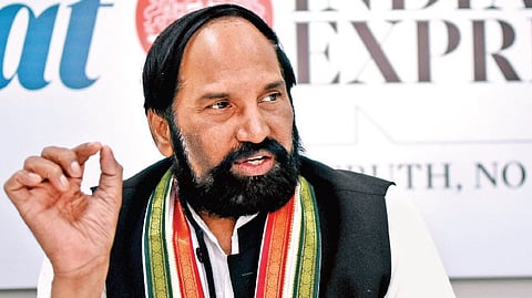 Irrigation Minister N Uttam Kumar Reddy.