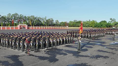 The Artillery Centre hosted its Attestation Ceremony for the Agniveer batch at Hyderabad on Thursday.