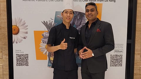 Vietnamese Chef Kevin & General Manager, DoubleTree by Hilton Bengaluru, Whitefield