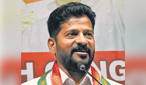 CM Revanth lays foundation for Rs 1,051 crore projects in Alair, including Gandhamalla reservoir, school, hospital