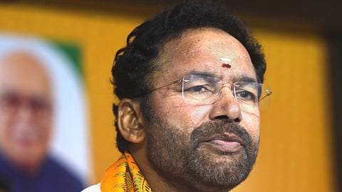 Union Coal & Mines Minister says Rajender appeared as former finance minister, exposing alleged irregularities during BRS rule and calling for probe into Kaleshwaram project.