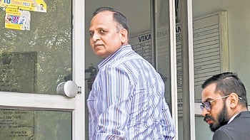 AAP leader and former Delhi minister Satyendar Jain