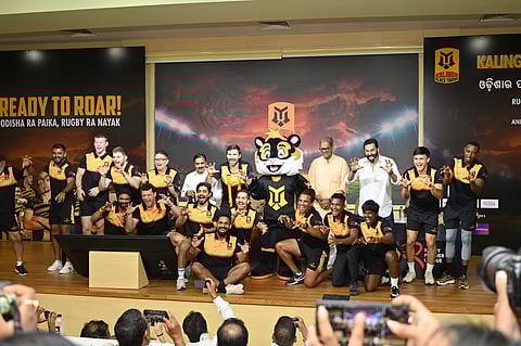 Kalinga Black Tigers unveil the jersey and mascot ahead of inaugural RPL, on Saturday