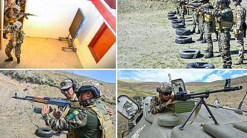  The 17th edition of the joint military exercise Nomadic Elephant 2025 between India and Mongolia is underway at the Special Forces Training Centre in Ulaanbaatar, Mongolia, on Sunday. 