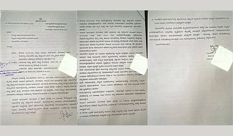 Screenshots of the letter, written in Kannada, went viral on social media platforms.