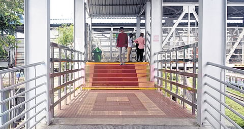 Facilities for people with disabities at Egmore railway station leave much to be desired