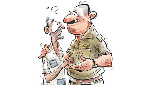 Odisha's Jagatsinghpur police officer condemned for allowing accused to cut birthday cake