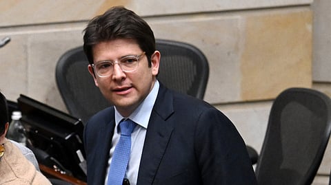 Colombian right-wing presidential candidate Miguel Uribe