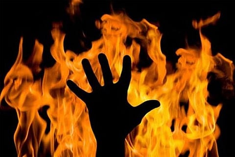 One of the victims, Christopher, remains in critical condition at a private hospital in Kochi with over 60 per cent burns.