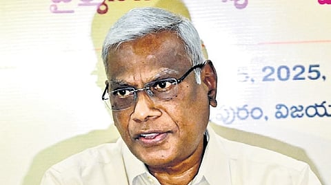 Andhra Pradesh Press Academy Chairman Alapati Suresh Kumar.
