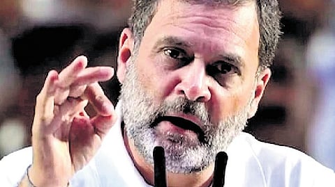 Rahul demands timeline for digital 
electoral roll data for Haryana, Maharashtra