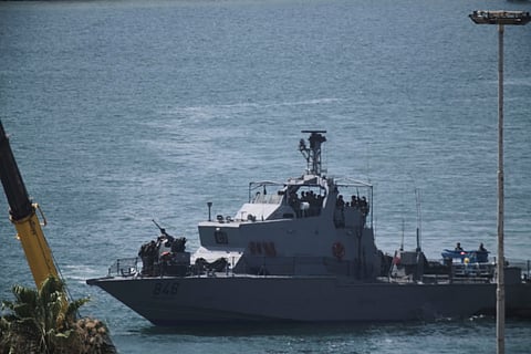 Swedish climate activist Greta Thunberg in Israel custody.