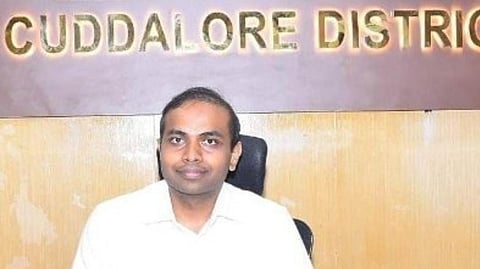 District Collector Sibi Adhithya Senthil Kumar 