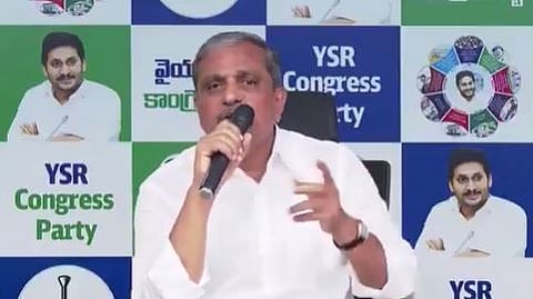 YSRCP leader Sajjala Ramakrishna.