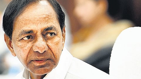 Anticipating a large gathering of BRS supporters at the BRKR Bhavan, where the Commission’s office is located, the police have put in place tight security arrangements.