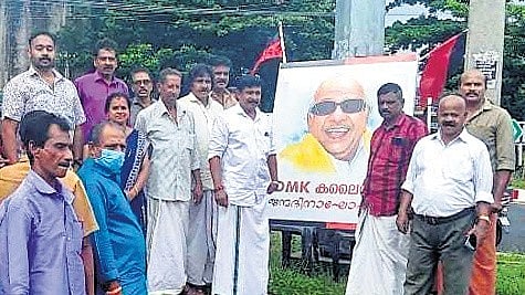 Punalur in Kerala has a significant Tamil-speaking population.