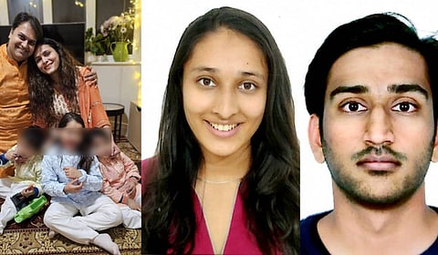 Actor Vikrant Massey and his cousin, the late co-pilot Clive Massey.