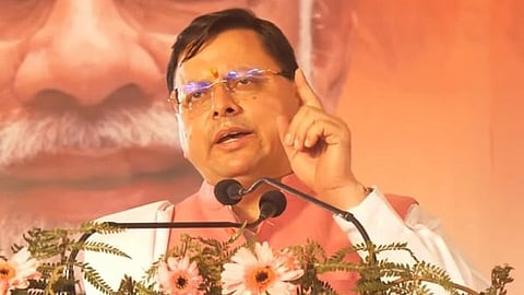Uttarakhand CM Pushkar Singh Dhami.