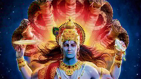 The cleverness of Lord Vishnu
