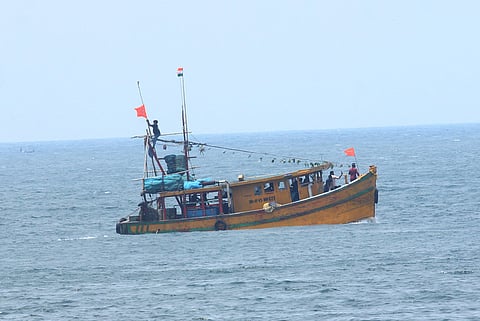 An initial rescue attempt was launched on Saturday, with another mechanised trawler from Thoothukudi fishing harbour carrying 11 fishermen to aid the stranded vessel.
