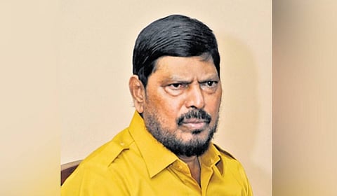 Union Minister of State for Social Justice Ramdas Athawale 