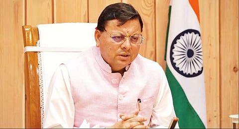 CM Pushkar Singh Dhami