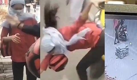 Rapido rider slaps woman passenger in Bengaluru; fresh CCTV visuals show she hit him first
