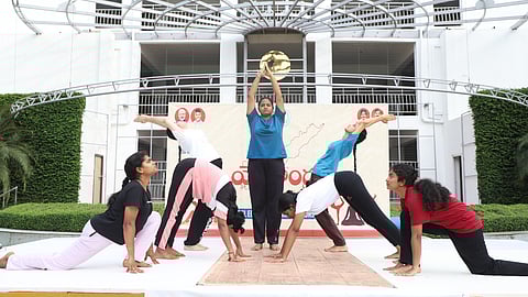 Dr NTR University organises Yoga Protocol Session