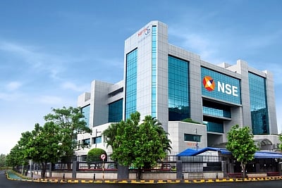 NSE building in at Bandra-Kurla Complex, Mumbai. 