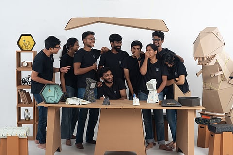 Chennai entrepreneur on a voyage to make living out of cardboard