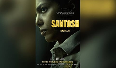 Poster of the film 'Santosh'