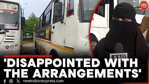Students evacuated from Iran criticise 'ghatiya' buses and other arrangements