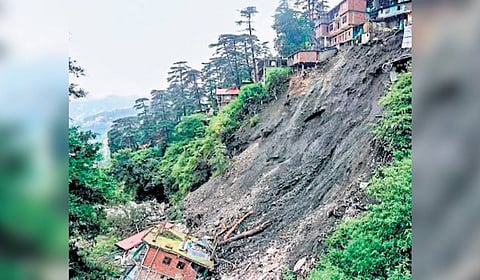 Disaster-affected regions in Himachal Pradesh