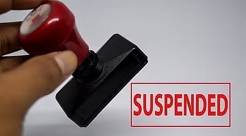 IIC suspended for handcuffing accused at Bhograi police station